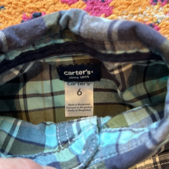 Carters Button Up Shirt - Picture 2 of 3
